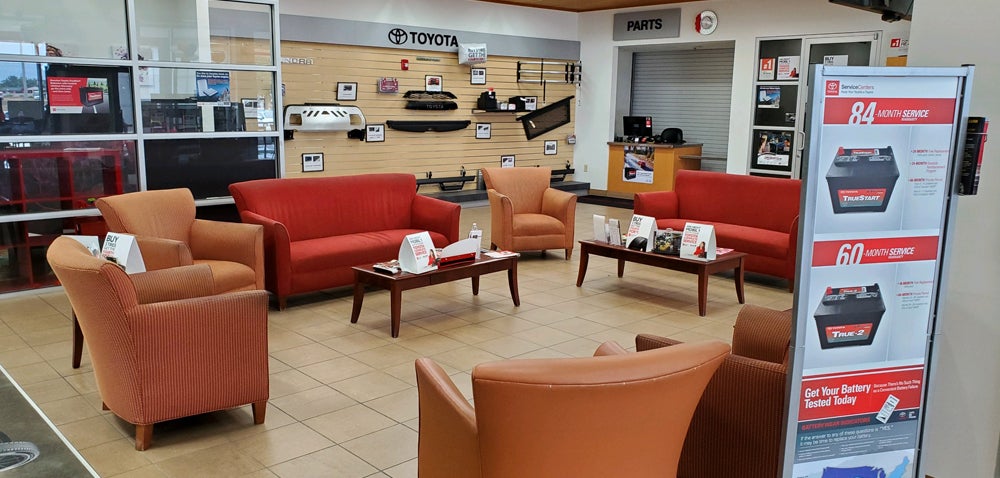 McKinnon Toyota Service Lounge