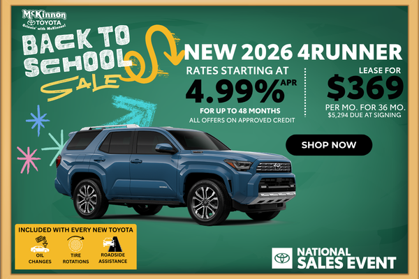 2026 4Runner Offers