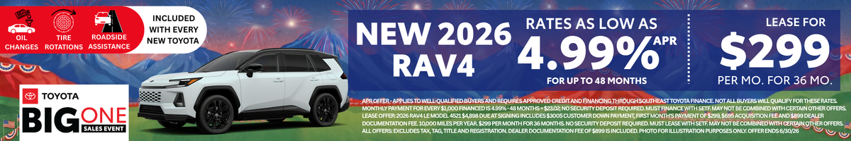 2026 Rav4 Offer