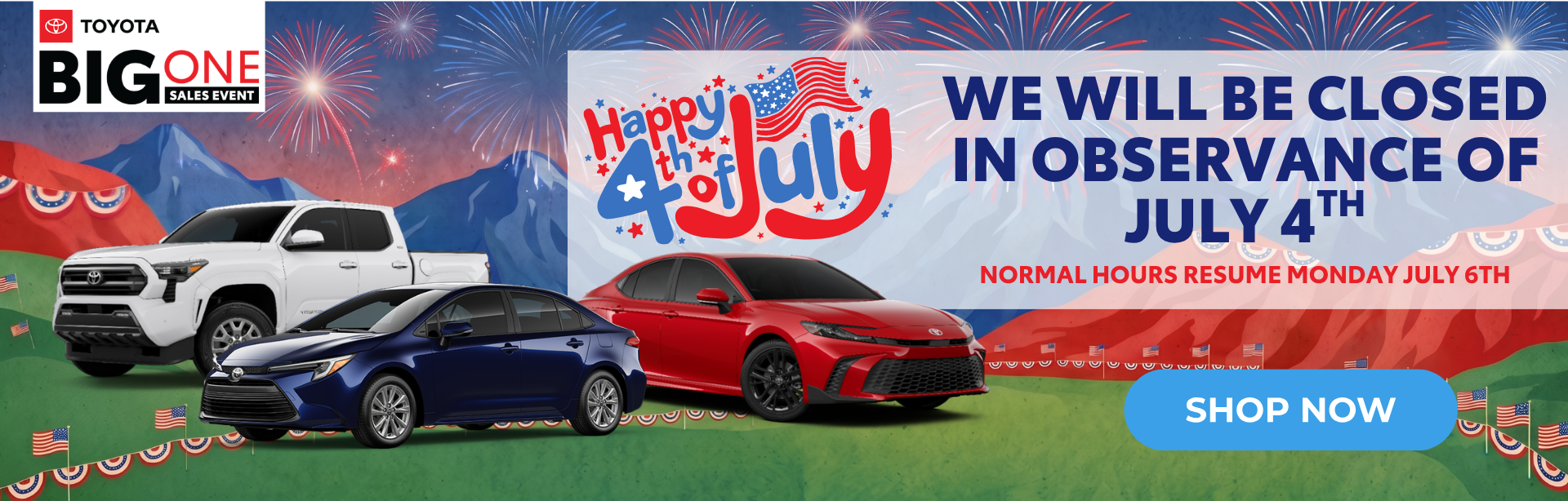July 4th Hours