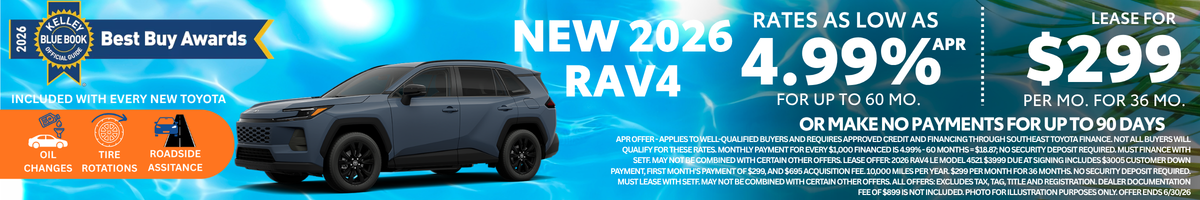 2026 Rav4 Offer