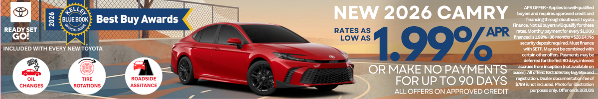 2025 Camry Offer
