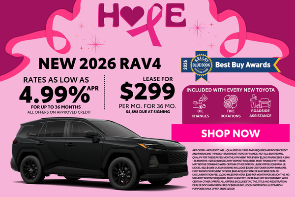 2026 Rav4 Offers