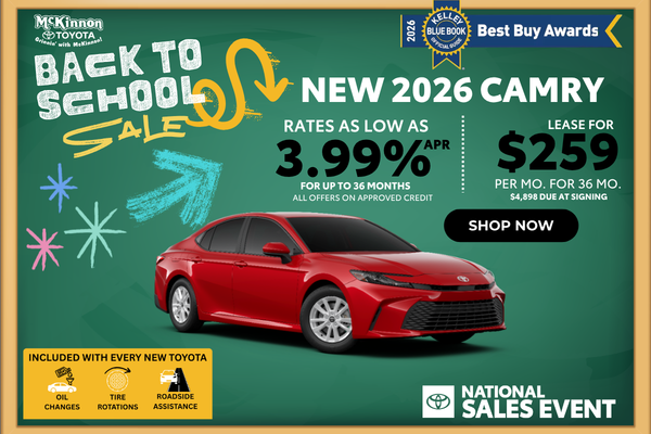 2026 Camry Offer