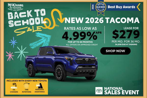 2026 Tacoma Offer