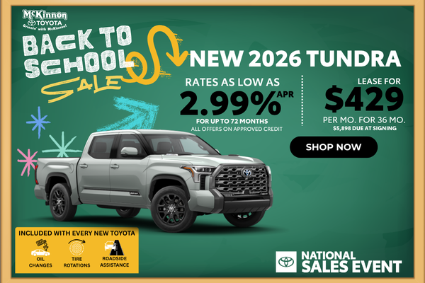 2026 Tundra Offer