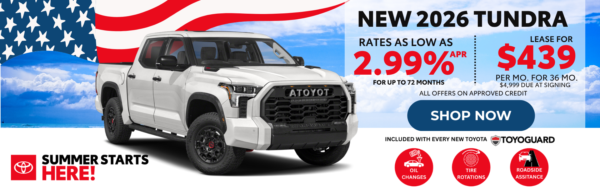 2026 Tundra Offer