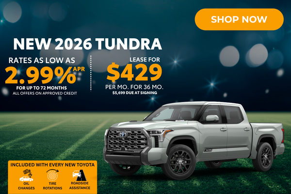 2026 Tundra Offer