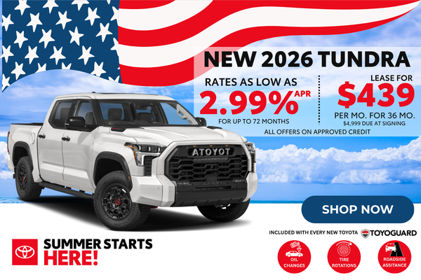 2026 Tundra Offer