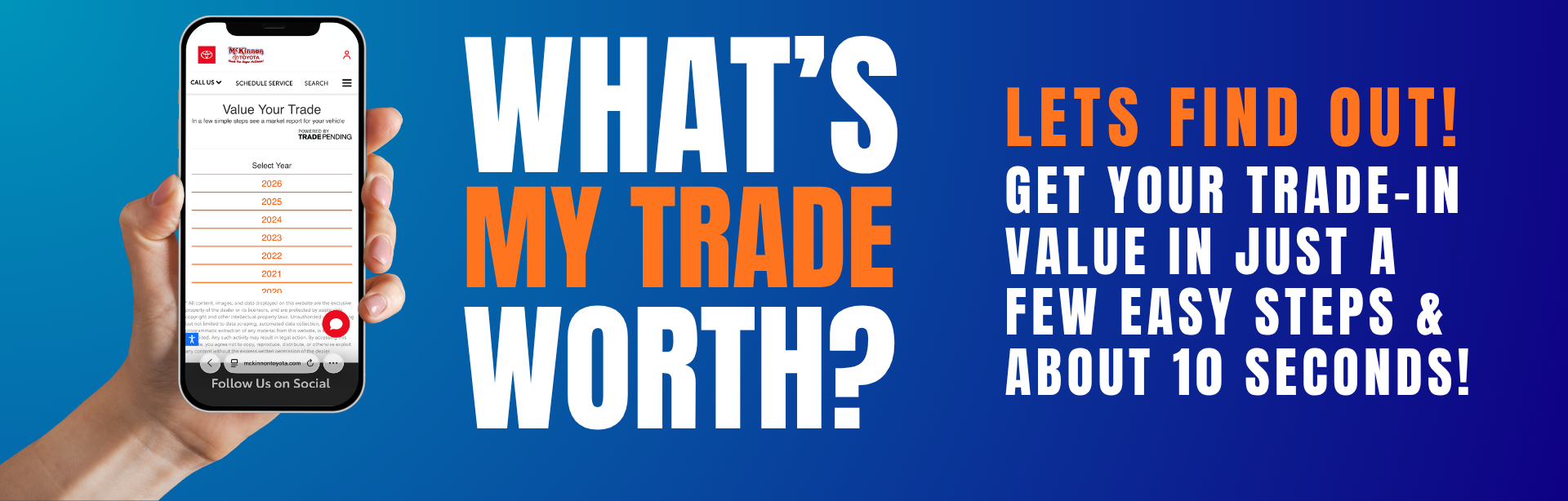 Value My Trade in
